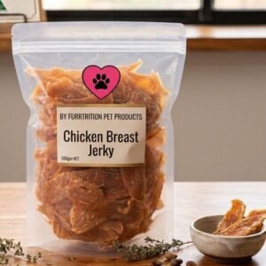 500 Grms Aust Chicken Breast Jerky 100% Natural